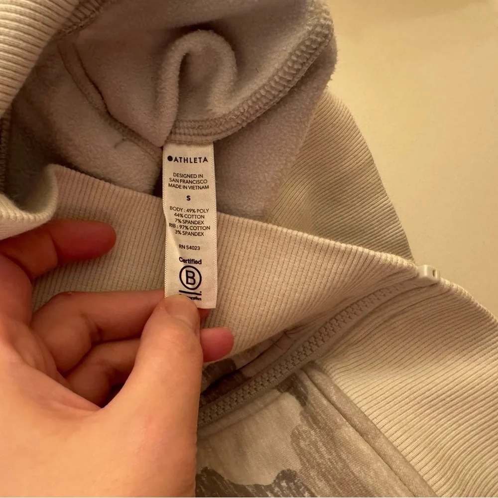 Athleta Camo Hooded Zip Up - Picture 7 of 11